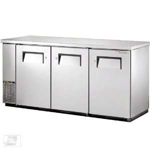 True TBB 24 72FR S 73 Stainless Steel Solid Door Food Rated Back Bar 