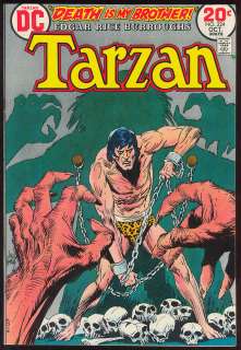 Tarzan Jungle Lord DC comic book #224 Kubert cover art!  