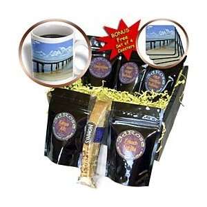 Florene Water Landscape   Pier Into The River   Coffee Gift Baskets 
