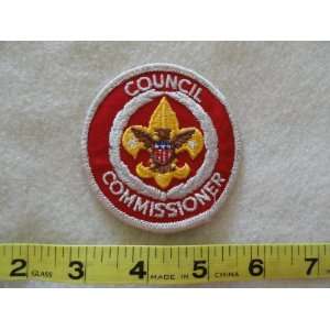  BSA Boy Scouts Council Commissioner Patch 