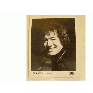 Allan Clarke Press Kit With Photo Of The Hollies Nash