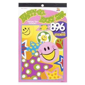  Happy Go Lucky Stickers Book Toys & Games