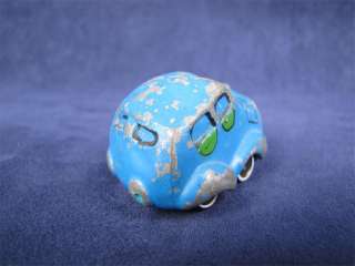 Blue Blob Hallmark Mini Car Die Cast Metal Hong Kong  