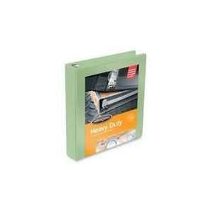   Binder,1 Cap,2 Inside Pockets,Non Gap,11x8 1/2,Sage