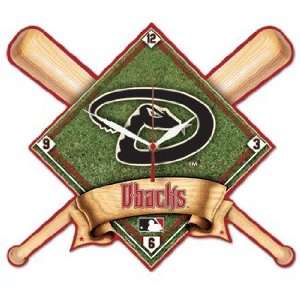    MLB Arizona Diamondbacks High Definition Clock: Home & Kitchen