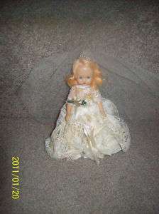 Vintage Nancy Ann Storybook Doll Bride Blonde  