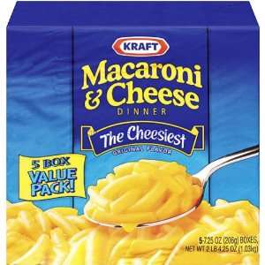 Kraft Macaroni & Cheese Dinner Original Grocery & Gourmet Food