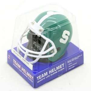    Michigan State Spartans Football Helmet Alarm Clock: Electronics