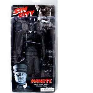  Sin City Series 1: Manute (Black and White) Action Figure 