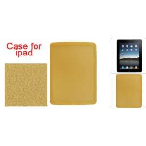   Orange Silicone Skin Nonslip Figure Style Case for iPad 1 Electronics