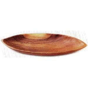  Hawaiian Wood Canoe Dish 10 by 3.5 by 1 inch Kitchen 