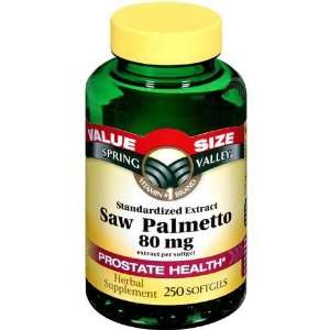 Spring Valley   Saw Palmetto 80 mg Standardized Extract 