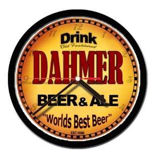  DAHMER beer ale wall clock: Everything Else