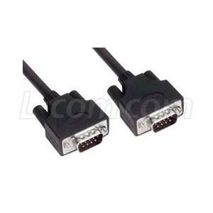  LSZH D Sub Cable, DB9 Male / DB9 Male, 50 ft Electronics