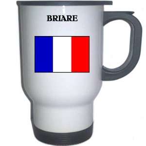  France   BRIARE White Stainless Steel Mug Everything 