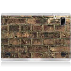   Liberty Tab G100 Rueckseite   Brick Wall Design Folie: Electronics