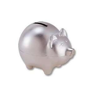 PIG SAVINGS BANK SATIN FINISH 