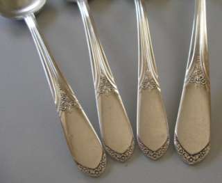   Lou Devonshire International Silver Serving Place Spoon Tablespoon Lot