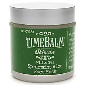    TimeBalm White Tea Spearmint Aloe Face Mask   2.36 fl. oz. Beauty