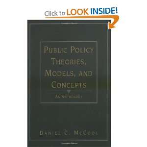   , and Concepts An Anthology [Paperback] Daniel C. McCool Books