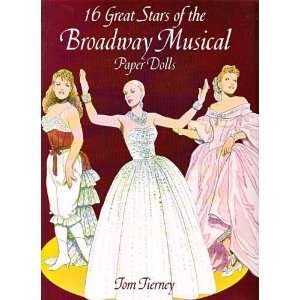  16 Great Stars of the Broadway Musical Paper Dolls 