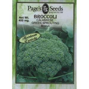  Broccoli Calabrese Gr. Sprouting: Patio, Lawn & Garden