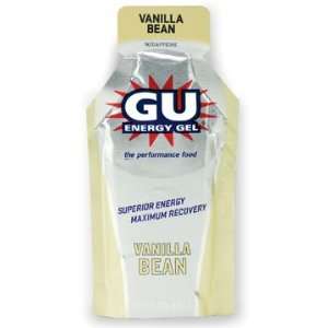  Vanilla Bean GU Energy Gel   Case of 24 Health & Personal 