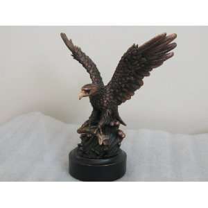  American Bronze Eagle with Fish 
