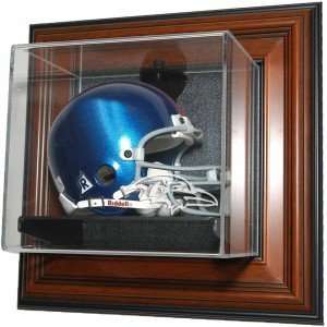   Ravens Mini helmet Case Up Display, Brown