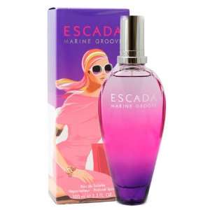 ESCADA MARINE GROOVE Perfume. EAU DE TOILETTE SPRAY 3.3 oz / 100 ml By 