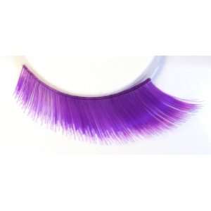   Purple False Synthetic Eyelashes E319 Dance Halloween Costume Beauty