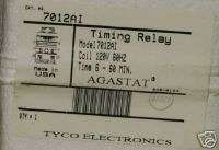 AGASTAT TYCO 7012AI ON DELAY TIMING RELAY 7012 AI NEW  