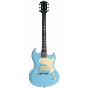    Blue Lyric Series Beginner Electric Guitar Musical Instruments