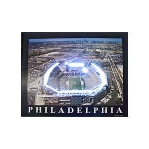    Philadelphia Football Stadium Neon LED Poster