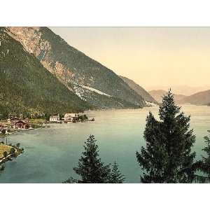  Vintage Travel Poster   Achensee Pertisau Tyrol Austro Hungary 