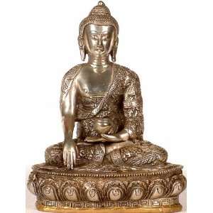  Buddha in Bhumisparsha Mudra (Robe Heavily Worked Over 
