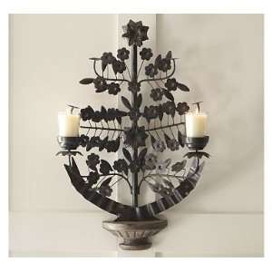  Pottery Barn Estrella Wall Mount Candle Sconce: Home 