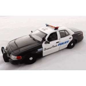  CBA 1/43 Buena Park, CA Police Ford Crown Vic Decals Toys 