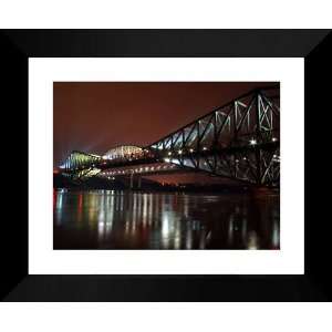  Quebec Bridge, Canada Large 15x18 Framed Photography 