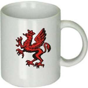 Red Griffin Insignia From Polish Infantry 16th Division Custom Coffee 