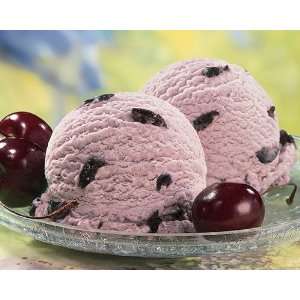 Dark Sweet Cherry Ice Cream: Grocery & Gourmet Food