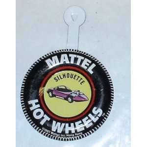  Vintage 1967 Mattel Hot Wheels Badge : Silhouette 