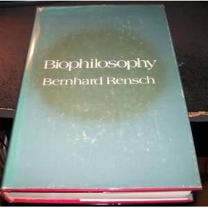  Biophilosophy Books