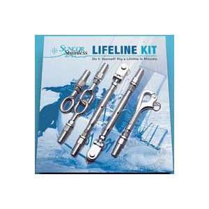  Suncor 316 SS Lifeline Kit with Gate C0747 LK02 Kit no 