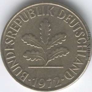  1972G Germany 10 Pfennig Coin (Federal Republic 