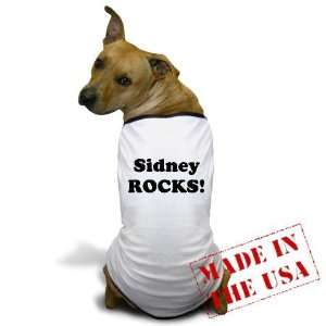  Sidney Rocks Rocks Dog T Shirt by 