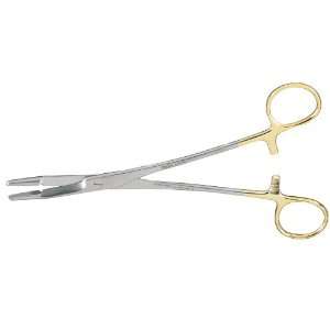 OLSEN HEGAR Needle Holder with Suture Scissors, 7 1/2, serrated jaws 