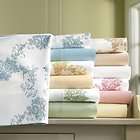 NEW Linen Source 830TC Pima Cotton Superfit Rose Toile Pillowcases 