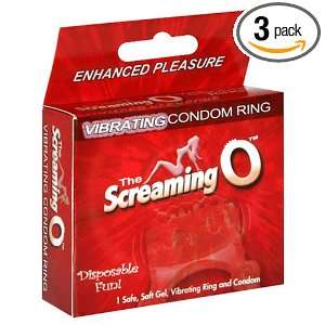  Bushman Products The Screaming O Vibrating Condom Ring 