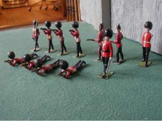 BRITAINS,12 Lead Soldiers Total,7 From Set 1327, Old  